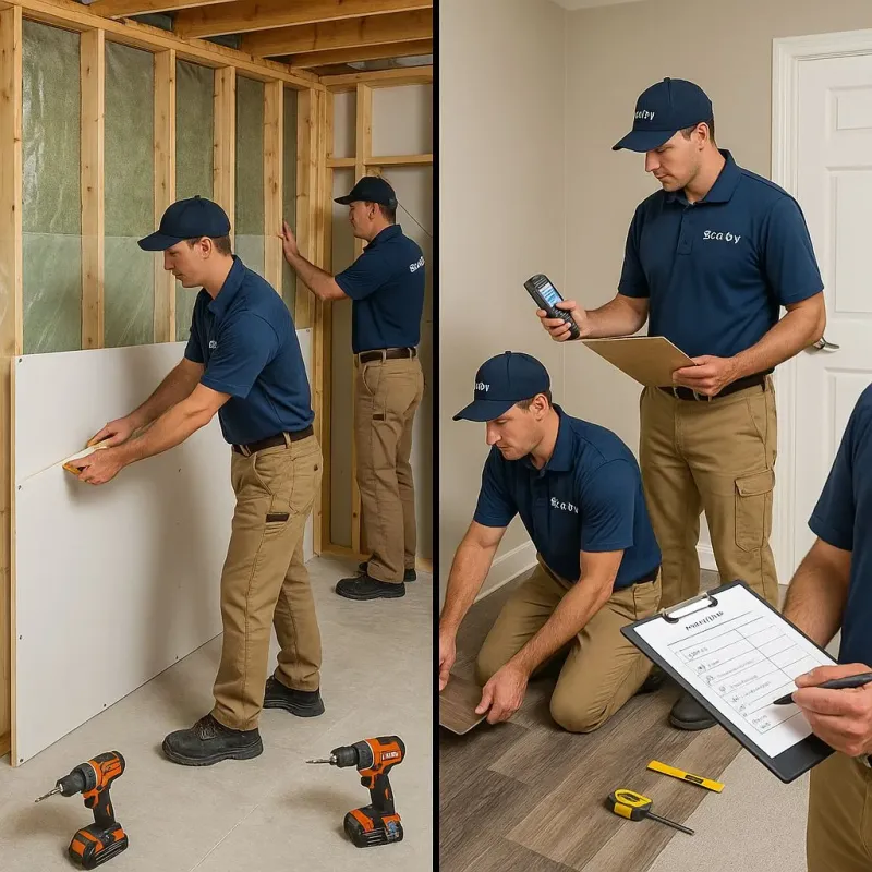 Repairs and Reconstruction process in Fife Heights, WA